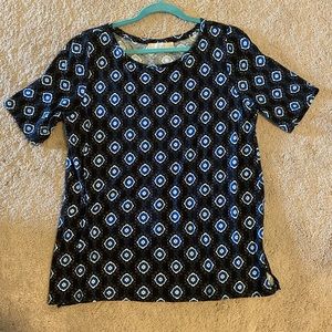 Ann Taylor Loft Tee Large